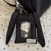Rabbit, black card holder