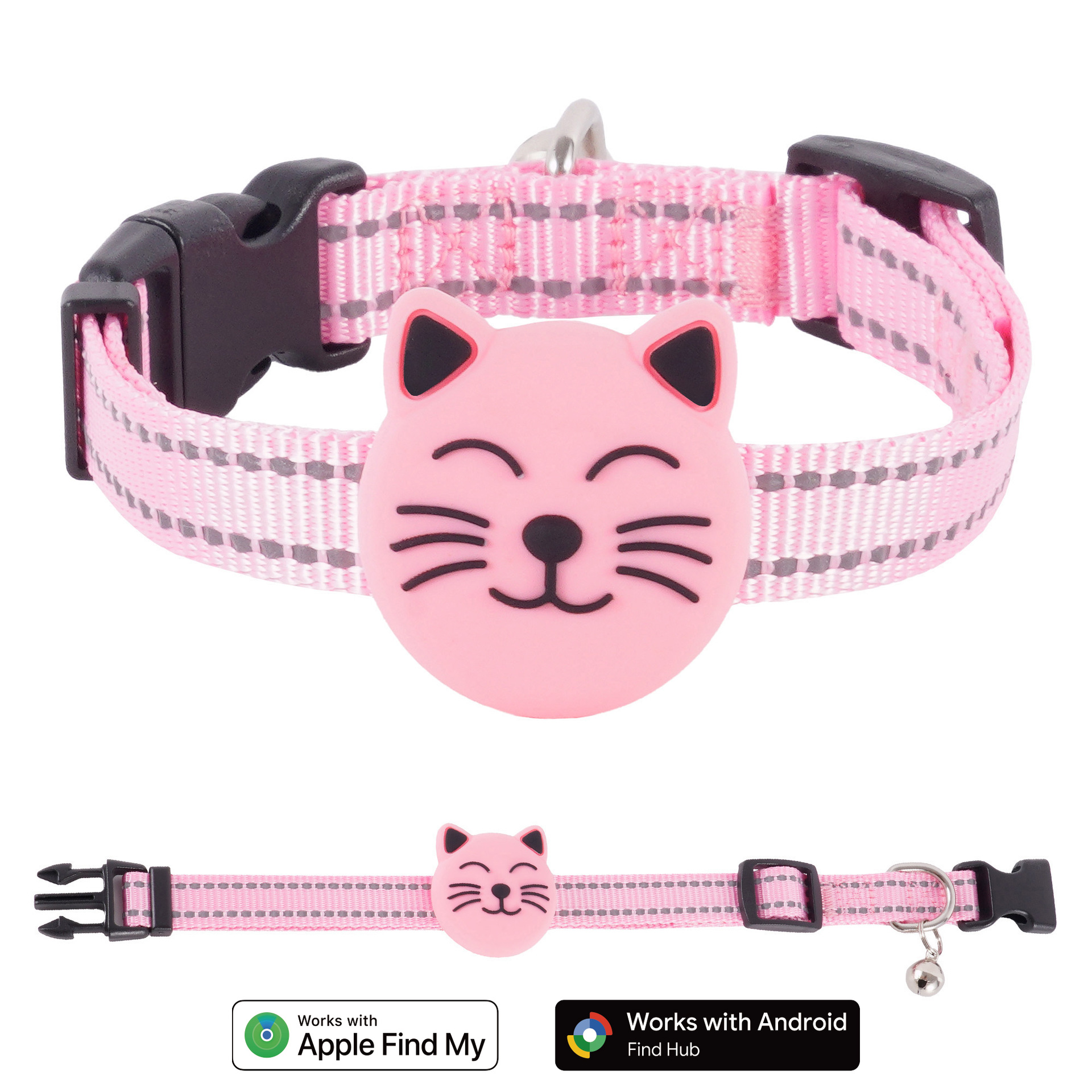 Apple, Google, universal fuchsia choker