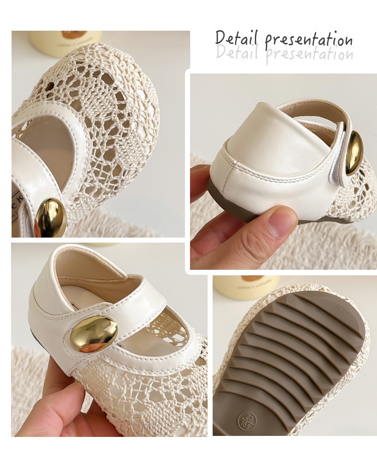 Mädchen Ballerinas Aus Spitze Und Mesh Für Den Alltag_voghion.com