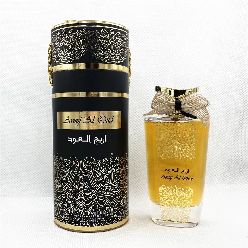 New Popular Perfume Areej AL OUD Delicate Bow Gold Arab Middle East Dubai Vietnam High-end Perfume Wood Tone_voghion.com