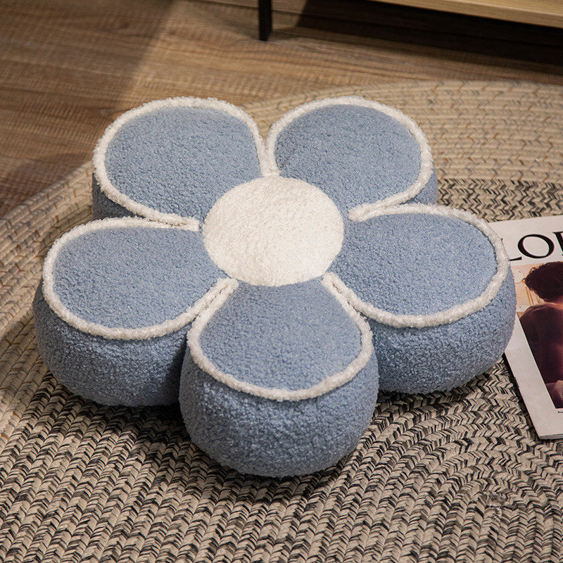 Flor de cinco pétalos ----- azul