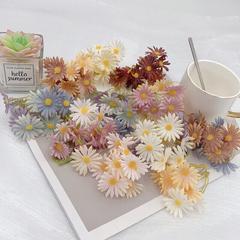 Forest style fresh wild chrysanthemum artificial flowers silk flowers diy handmade headwear flower ring materials wedding scene decoration 