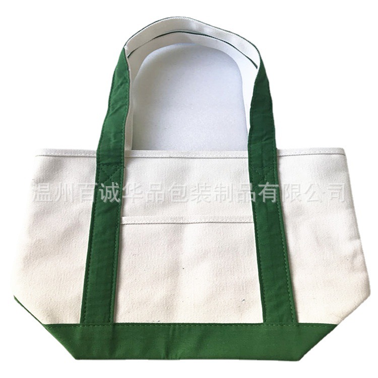 8oz拼色帆布袋12盎司棉布手提袋染色纯棉手提购物袋cotton bag