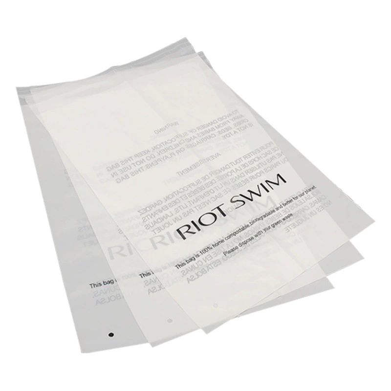 Сумки само-запечатывания сумки косточки сумки само-прилипателя пла охраны окружающей среды сумка полностью деградабле полностью биодеградабле сумки само-запечатывания деградабле упаковывая