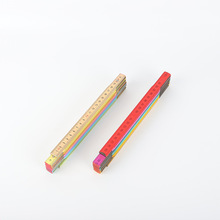 ľ۳2 ɫͯ߳ Ʋʺľ۳ Wooden Folding Ruler