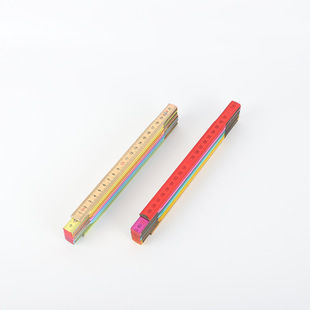 ľ�۳�2�׃�ͯ���߲߳ʺ�WoodenFoldingRuler�߾��ȳ��L�߿̶�