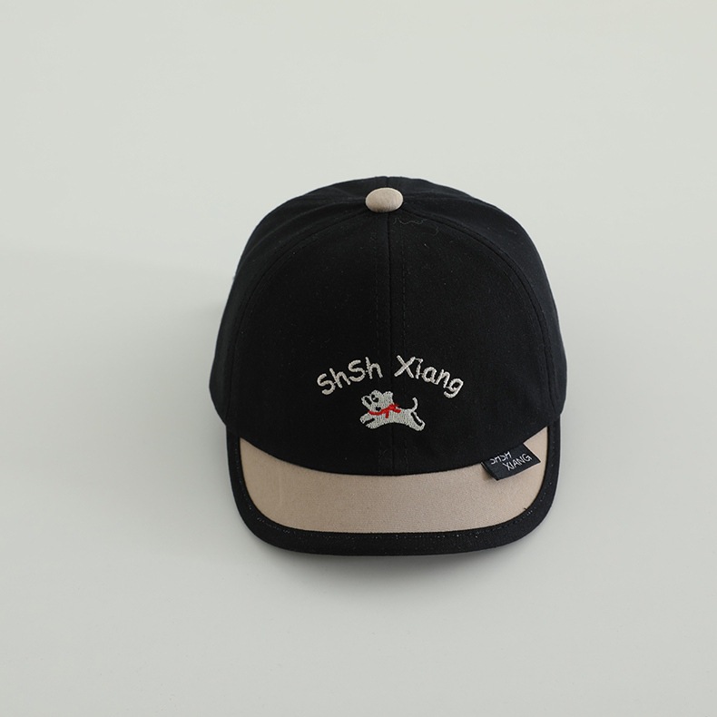 Sombreros para bebés primavera y otoño gorras de lengua de pato lindas de dibujos animados para bebés gorras corta gorras de béisbol para hombres y mujeres