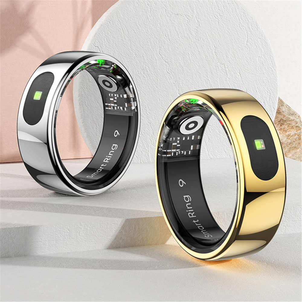 Cross Border R Smart Ring With Charging Case, Heart Rate, Blood Oxygen, Sleep, Exercise, Body Temperature Information Reminders,_voghion.com