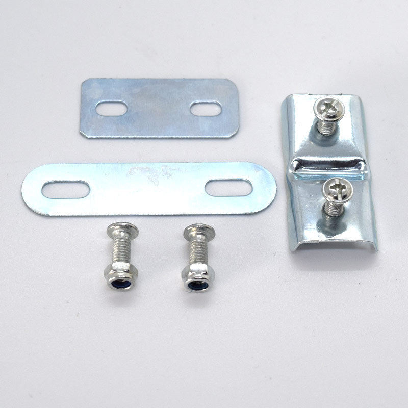 Universal Bicycle Front Basket Mounting Accessories Folding Bike Basket Fixed Iron Plate Screw Bracket Support