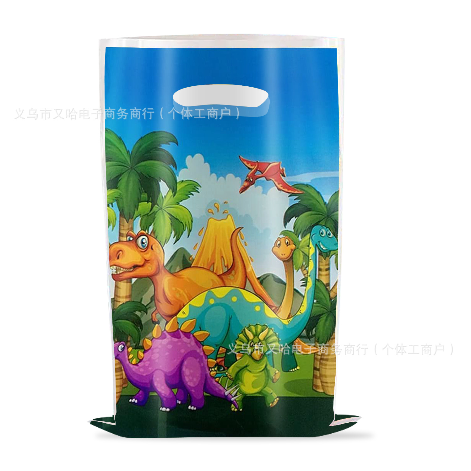 国境を越えた粉犬爪パーティーギフトバッグラグビー漫画ギフトバッグプラスチックキャンディーバッグ誕生日パーティー装飾品