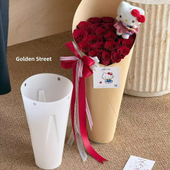 中秋节新款冰淇淋花束包花神器奶茶花束磨具手工diy材料批发