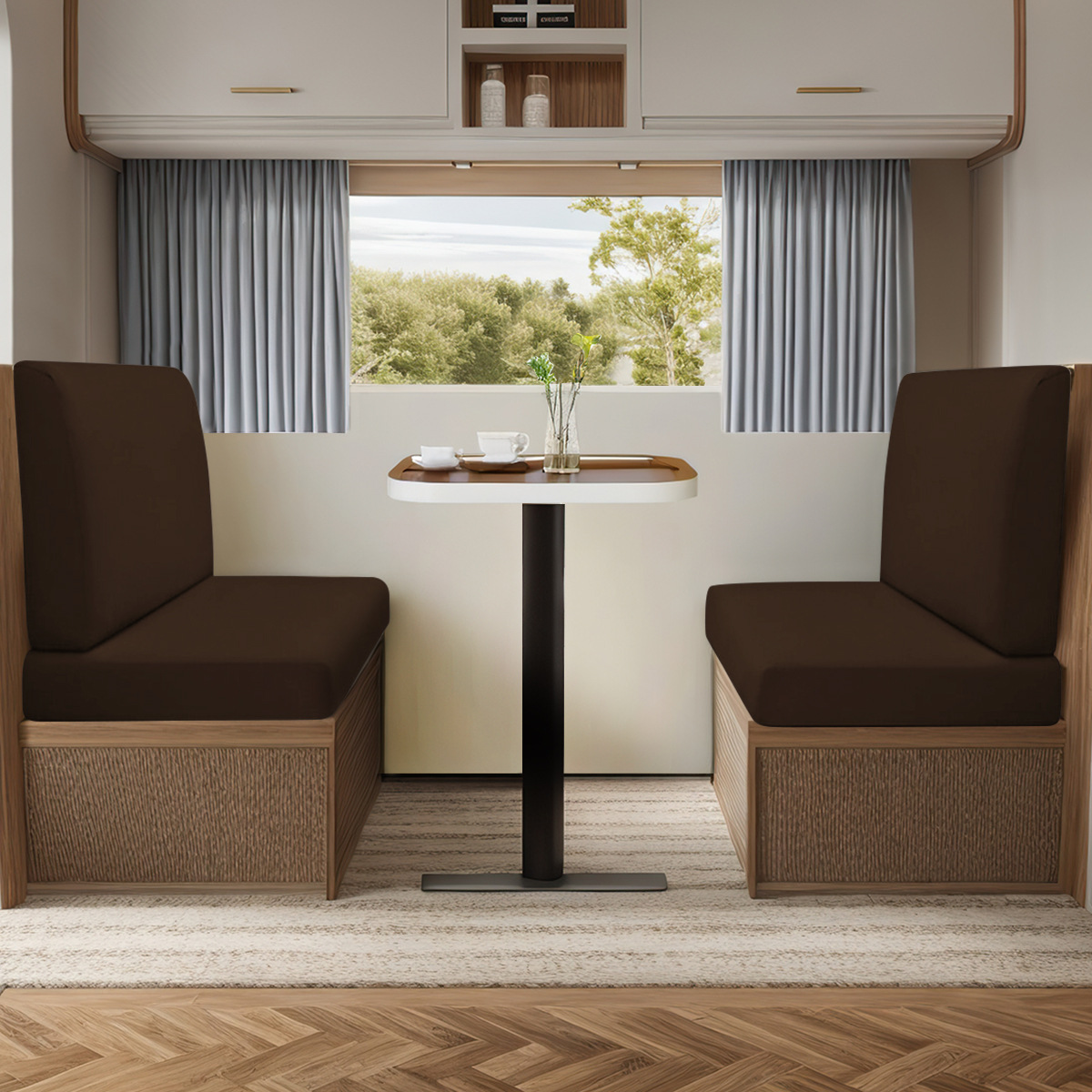 Amazon elástico transfronterizo 75D seda de leche impermeable cojín de RV cubierta de sofá cubierta de RV universal de color sólido