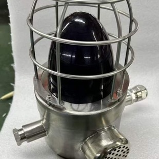 Stainless steel explosion-proof sound and light alarm with guard horn BBJ 120 decibels
