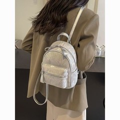 旅行双肩包大学生上课书包百搭通勤外出女士包2025新款迷你小背包
