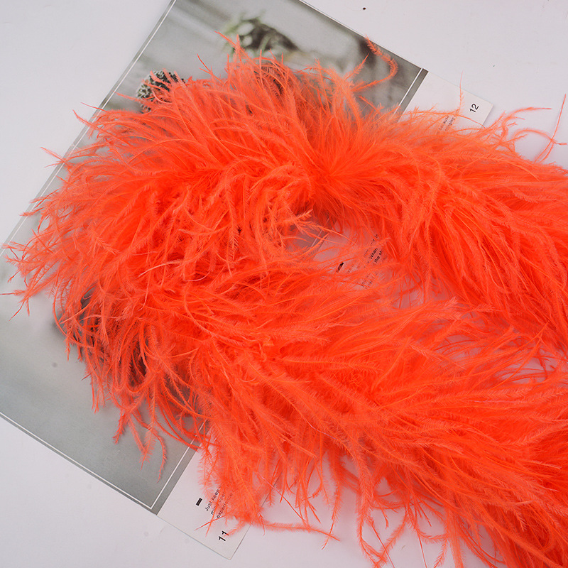 밝은 주황색 10-15 암호화 5개 레이어(약 2야드)