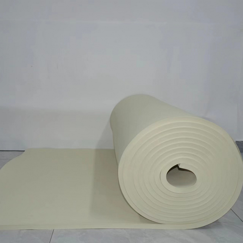 접착 뒷면이 있는 미색 - 5mm 두께 1* 10m