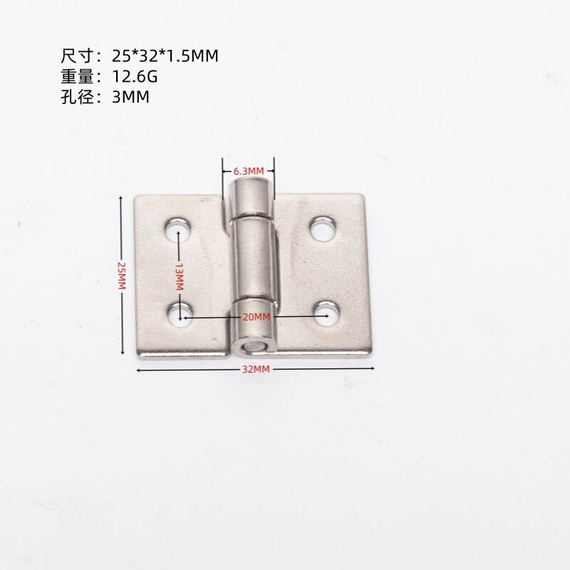 メーカー供給 304 ステンレス鋼ヒンジ工業用マルチ仕様フラットヒンジ卸売厚みのある工業用ヒンジ 304|undefined