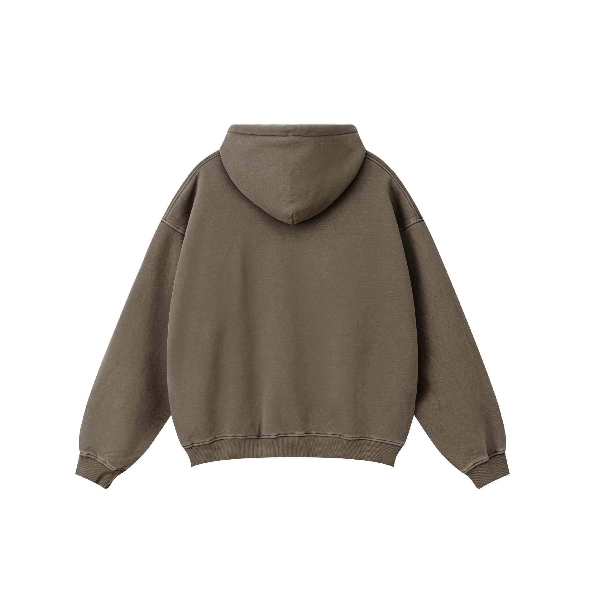 Men's Hoodie Heavy Washed Oversize Sweatshirt For Men_voghion.com