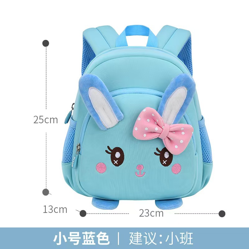 Nuevo conejo transfronterizo mochila para niños ultraligera mochila para jardín de infantes mochila para estudiantes de jardín de infantes
