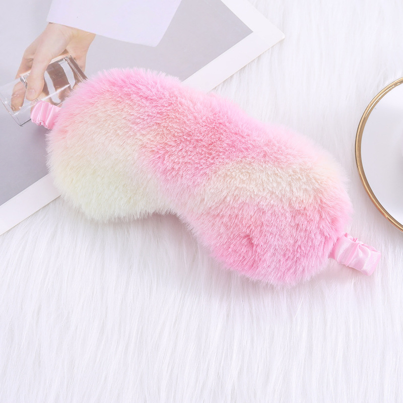 ぬいぐるみのアイマスクの現物はウサギの毛のアイマスクを卸売りします。|undefined