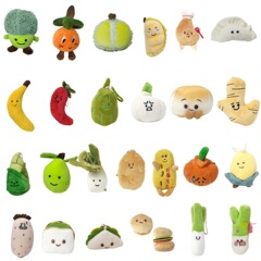 果物野菜スナックスポット植物漢方薬かわいいストラップぬいぐるみ人形人形人形人形プレゼント