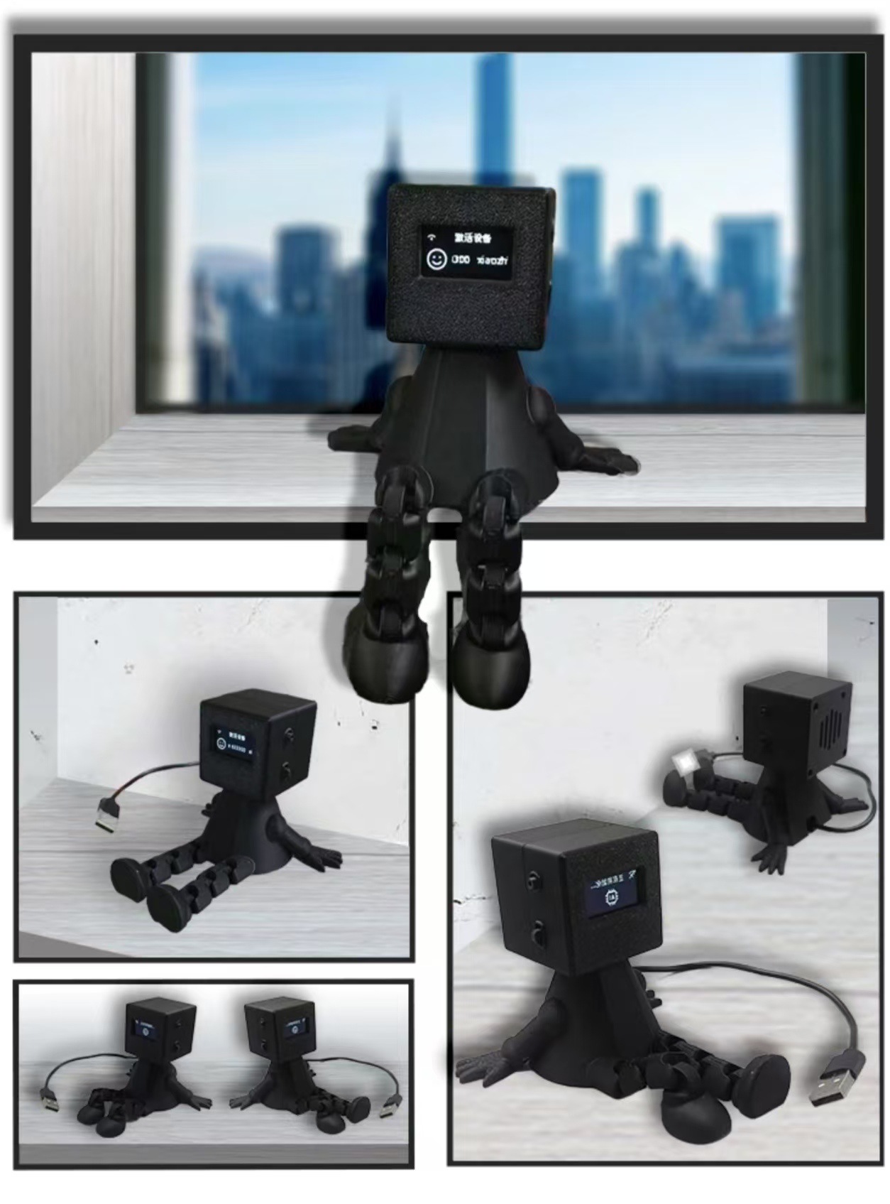 【 Xiaozhi Chatbot 】 Xia Ge recommends AI - Rechargeable Version Specification drawing