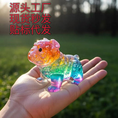 跨境爆款 Cute Bubble Dogs Figurines可爱的泡泡狗雕像 源头工厂