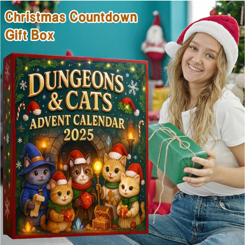 跨境2025 猫与地下城降临节日历Dungeons & Cats Advent Calendar