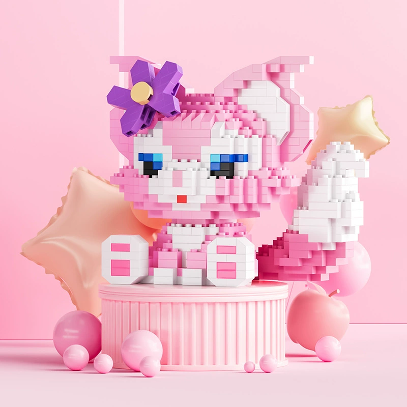 Mini Bricks Cartoon Constructor Set, Sanrio-style Characters, Multiple Models (188–626 pcs)