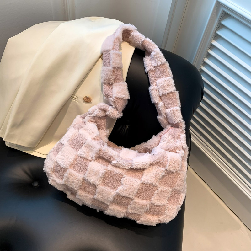Autumn and winter bags 2023 new bags women ins single shoulder underarm bag casual fashion casual solid color handbag_voghion.com