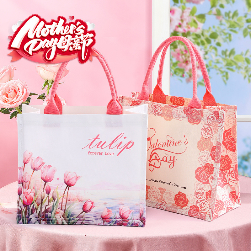 Mother's Day Limited Handbag Gift Goddess Festival Canvas Bag Handbag Company Holiday Gift Bag Factory Wholesale Mother's Day Limited Handbag Gift Goddess Festival Canvas Bag Handbag Company Holiday Gift Bag Factory Wholesale