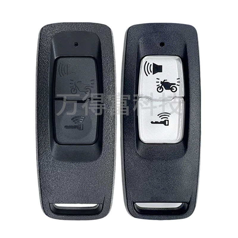 Suitable for Honda K1Z Motorcycle Deputy Factory Key Id47 Chip 433 Frequency Black White Button Remote Control