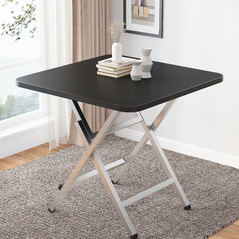 Mesa plegable alquiler de alquiler de mesa de comedor al aire libre portátil mesa de estand simple mesa de comedor casera mesa cuadrada
