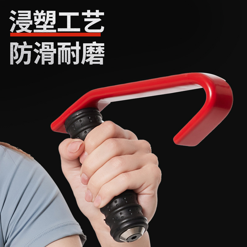 浸しフック型ハンドルバーベルダンベル補助ハンドル力器弾力ロープハンドルジム専用ハンドル|undefined