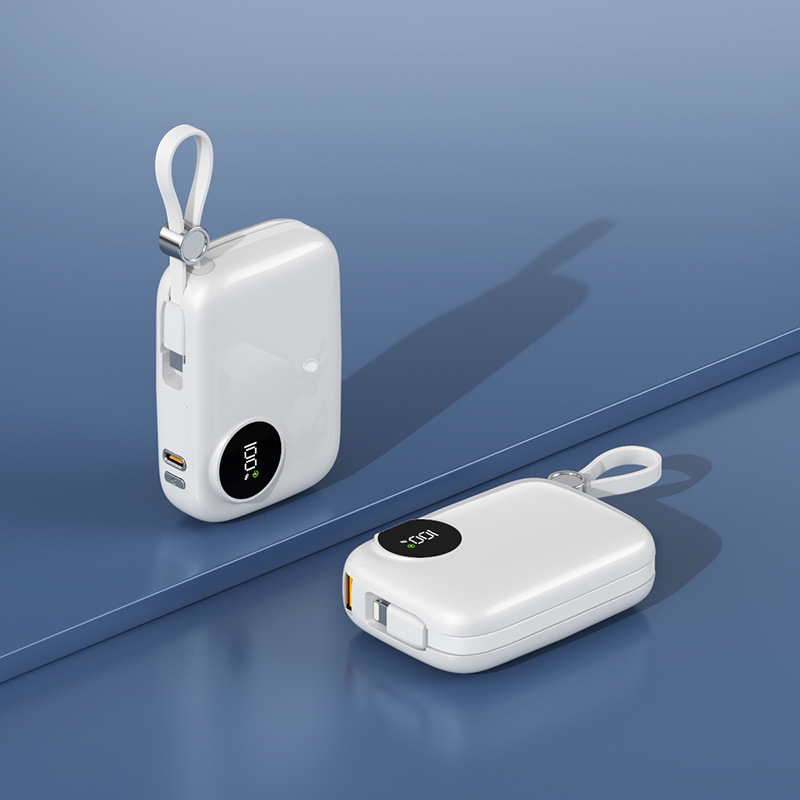 Certificación 3C para el avión con cable de datos de 10,000 mAh de carga rápida USB de gran capacidad