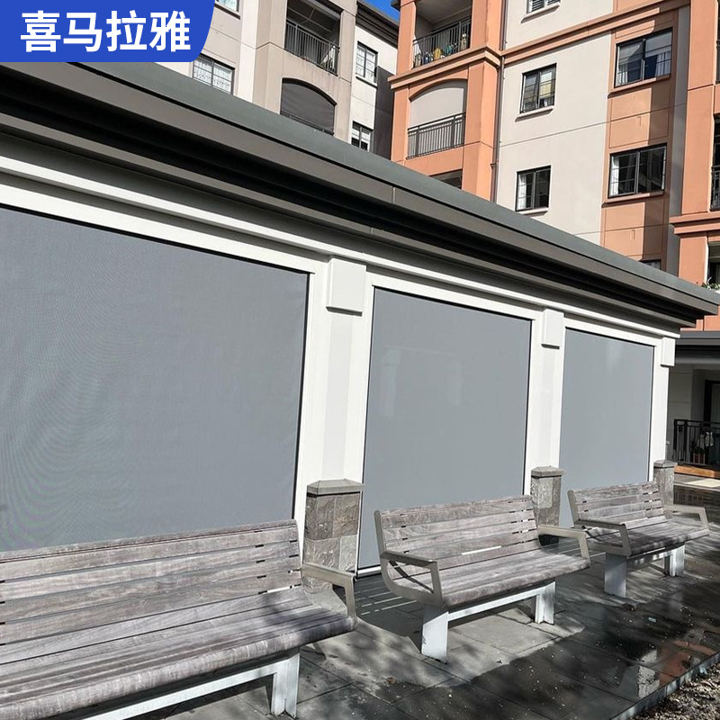 Oficina de elevación automática shading Shutter shading al por mayor simple impermeable rodando dormitorio sala de estar Shutter shading