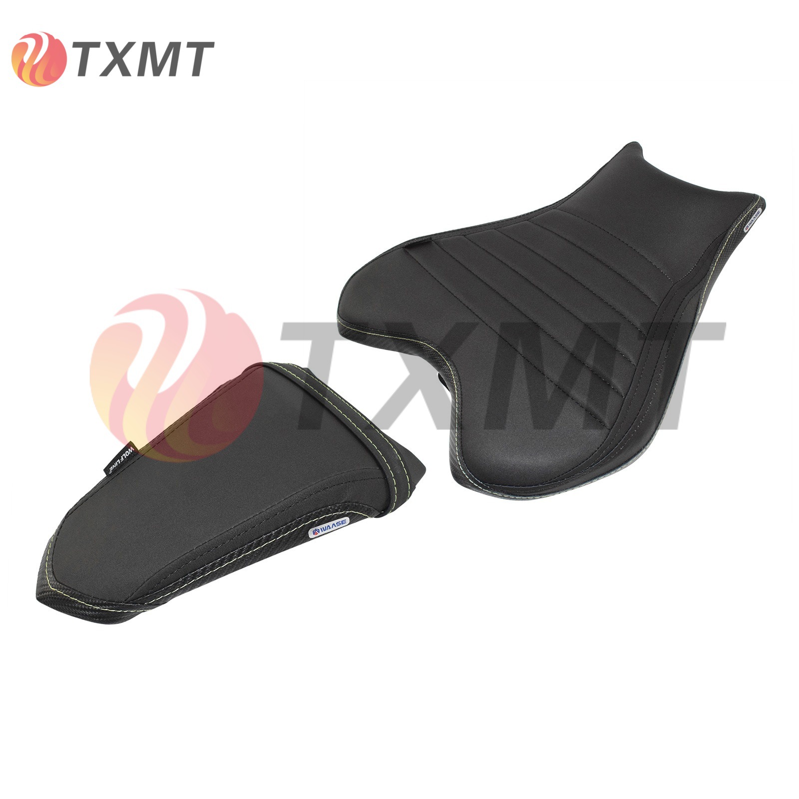 Suitable for Yamaha Yzf R7 22-24 Modified Motorcycle, Raised Front Seat Cushion, Rear Seat Bag, Rear Hump