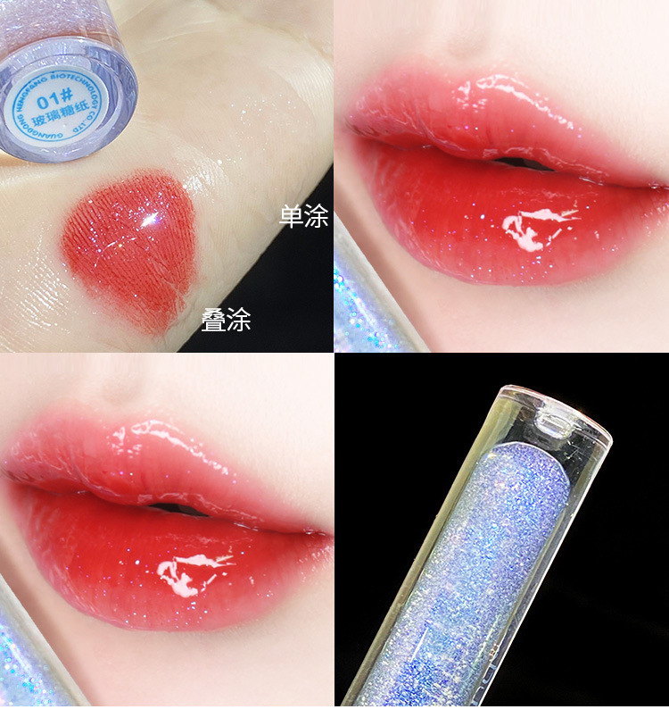 Fashion moisturizing lip gloss waterproof longlasting white lipstick wholesalepicture13