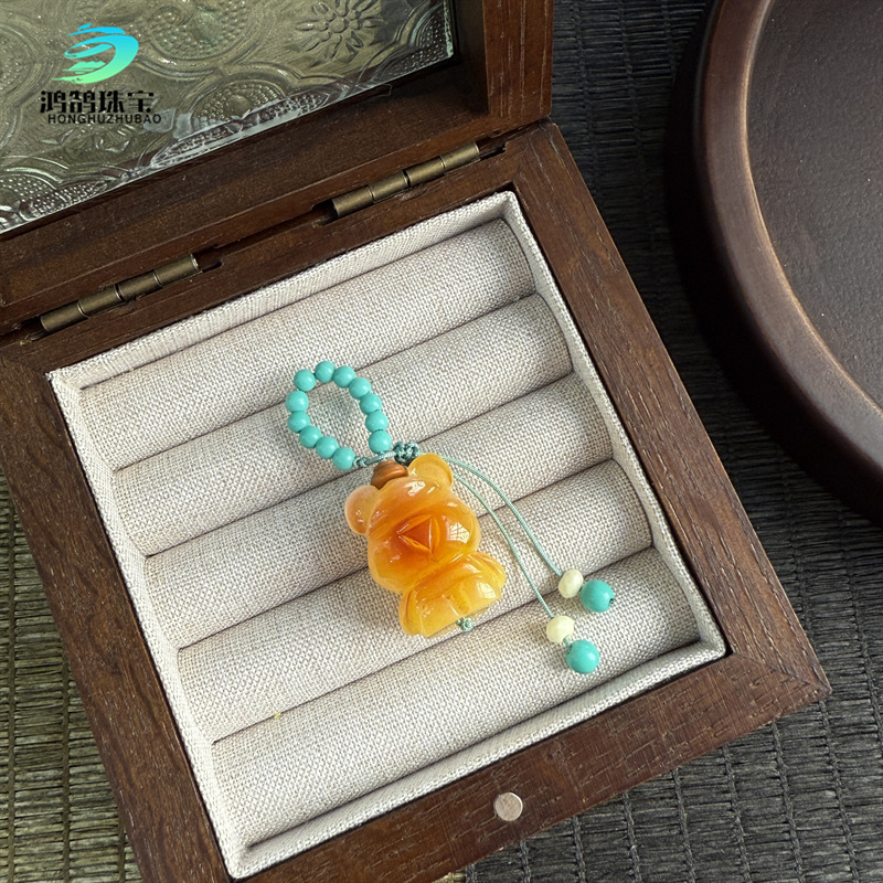 Hand-Woven Second-Generation Beeswax DIY Accessories, Beaded Jewelry, Bracelet Spacers, and Decorative Pendants
