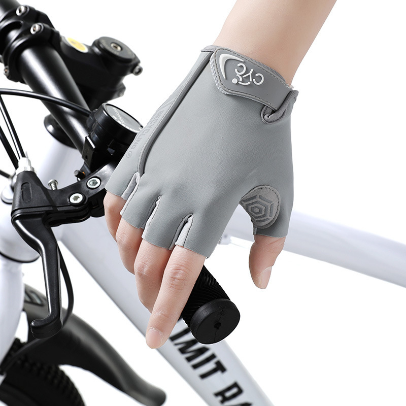 Guantes de fitness para hombres y mujeres deportes al aire libre ciclismo fitness barra horizontal entrenamiento de absorción de impactos guantes antideslizantes de silicona transpirables