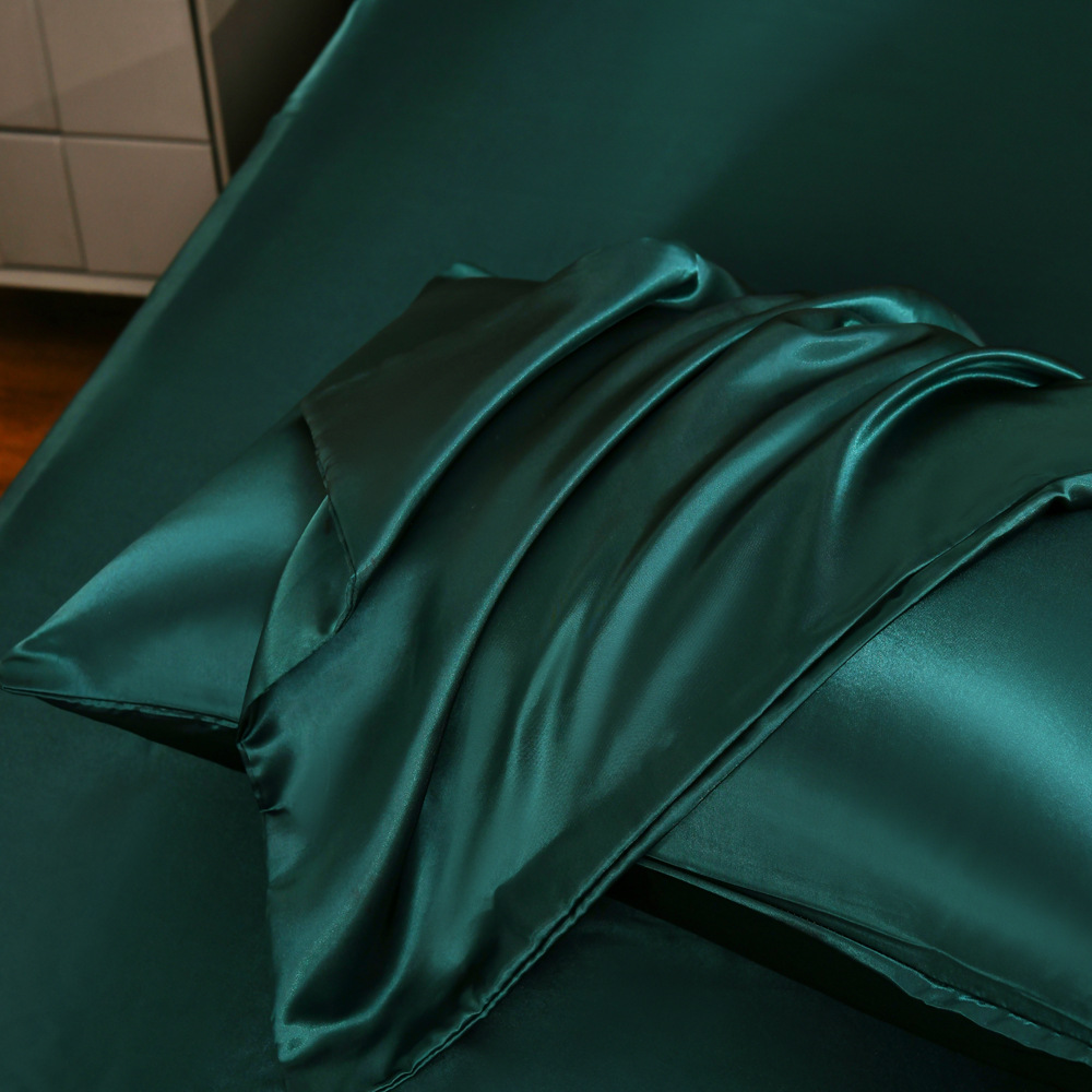 Bright satin örngott storlek sängkläder 90 färg DINK tyg_voghion.com