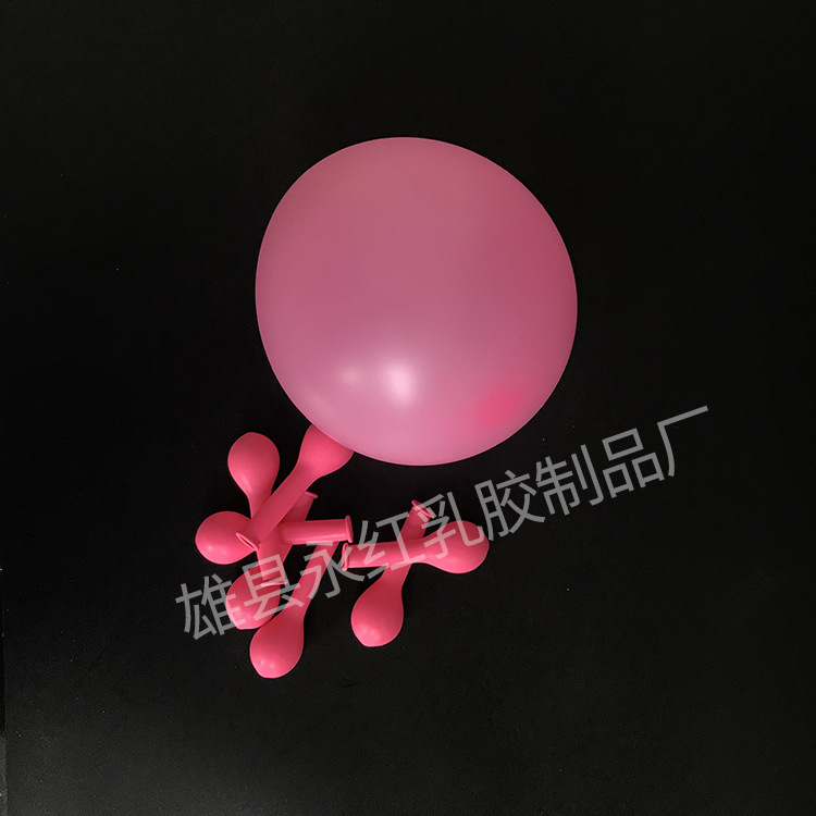 Engrosado redondo globo de látex de 5 pulgadas decoración de la sala de bodas arreglo de fiesta globo 1,2G globo de juguete de escena de cumpleaños