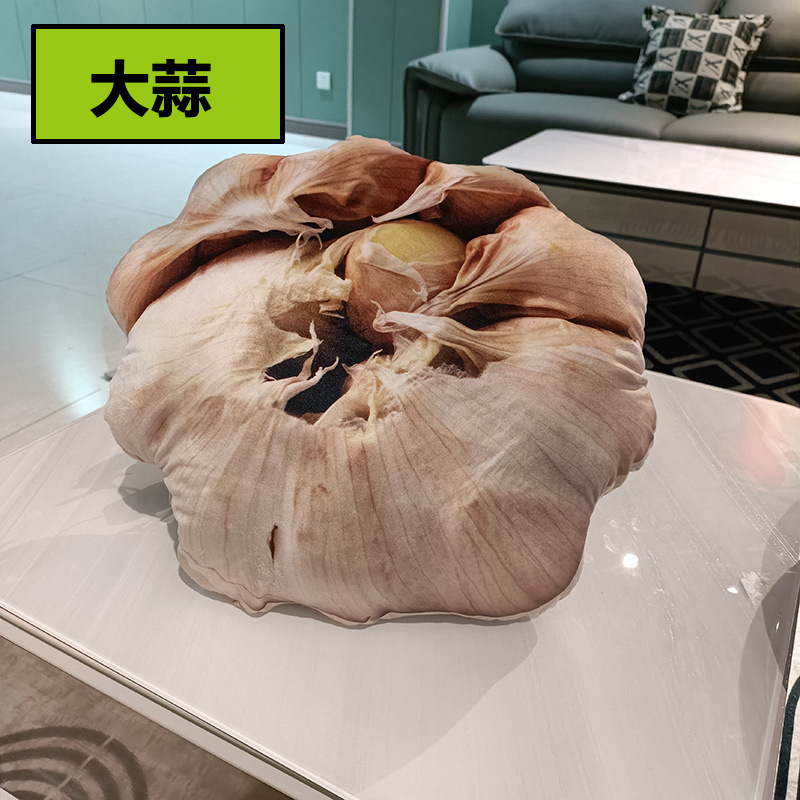 Simulación creativa repollo chino pepino vegetal almohada linda calabaza amarga guisante peluche maíz ajo batata