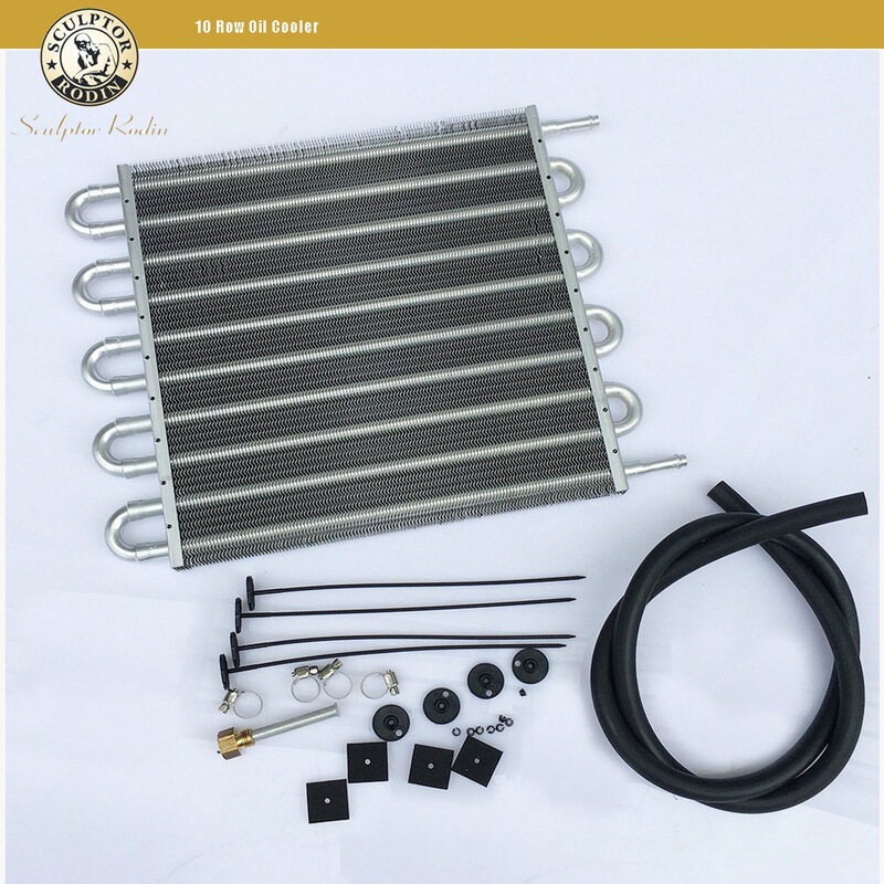 Universal Car Automatic Transmission Modification Oil Cooler Aluminum 4-22 Oil Cooling Kit Universal Car Automatic Transmission Modification Oil Cooler Aluminum 4-22 Oil Cooling Kit