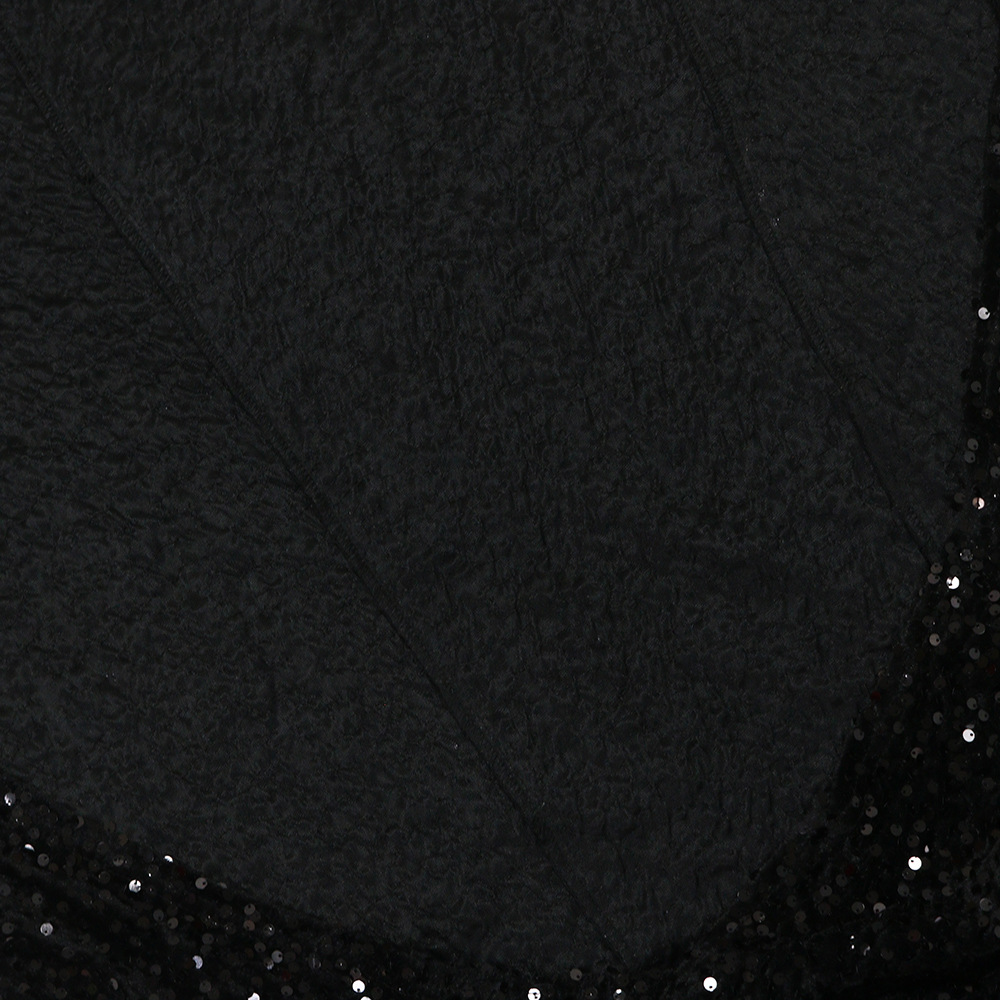 Sequined Evening Dress Sexy Tube Top Irregular Asymmetric Dress Trailing Dress Women