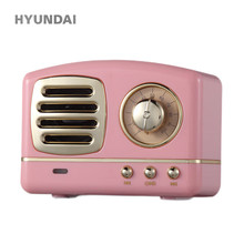 韓國現代 收音機便攜復古懷舊迷你音響音箱M11商用TF插卡