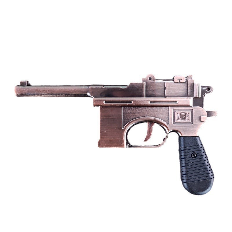 まねる合金のおもちゃの毛瑟の銃の子供のころの経典のノスタルジックな砲撃の左の輪の銃の模型は発射することができませんプラスチックの工芸|undefined