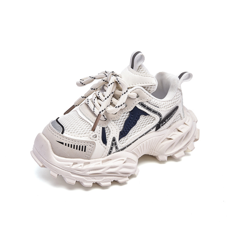 Zapatos deportivos para niños 2026 primavera y otoño nuevos niños y niñas neumáticos transpirables zapatos para padres zapatos de estudiantes zapatos deportivos ecológicos