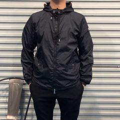 高版春秋潮牌連帽風衣男2025年ファッションM家防水突撃服風衣ジャケット