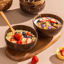 椰子壳碗天然椰壳碗酸奶碗甜碗糖水碗水果沙拉燕麦片奶昔轻食碗